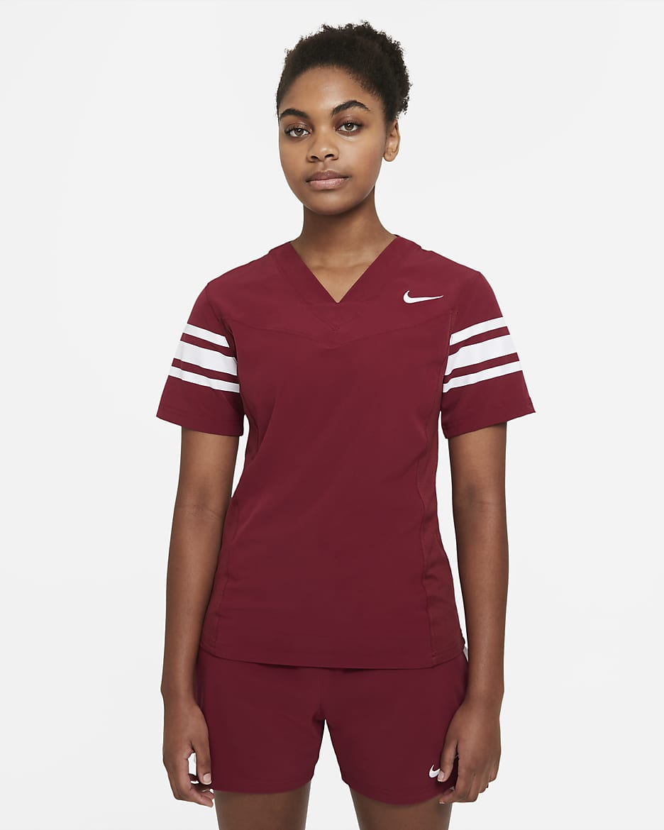 Nike Women 2024 Vapor Red Soccer Jersey AQ2627-657 Size XL